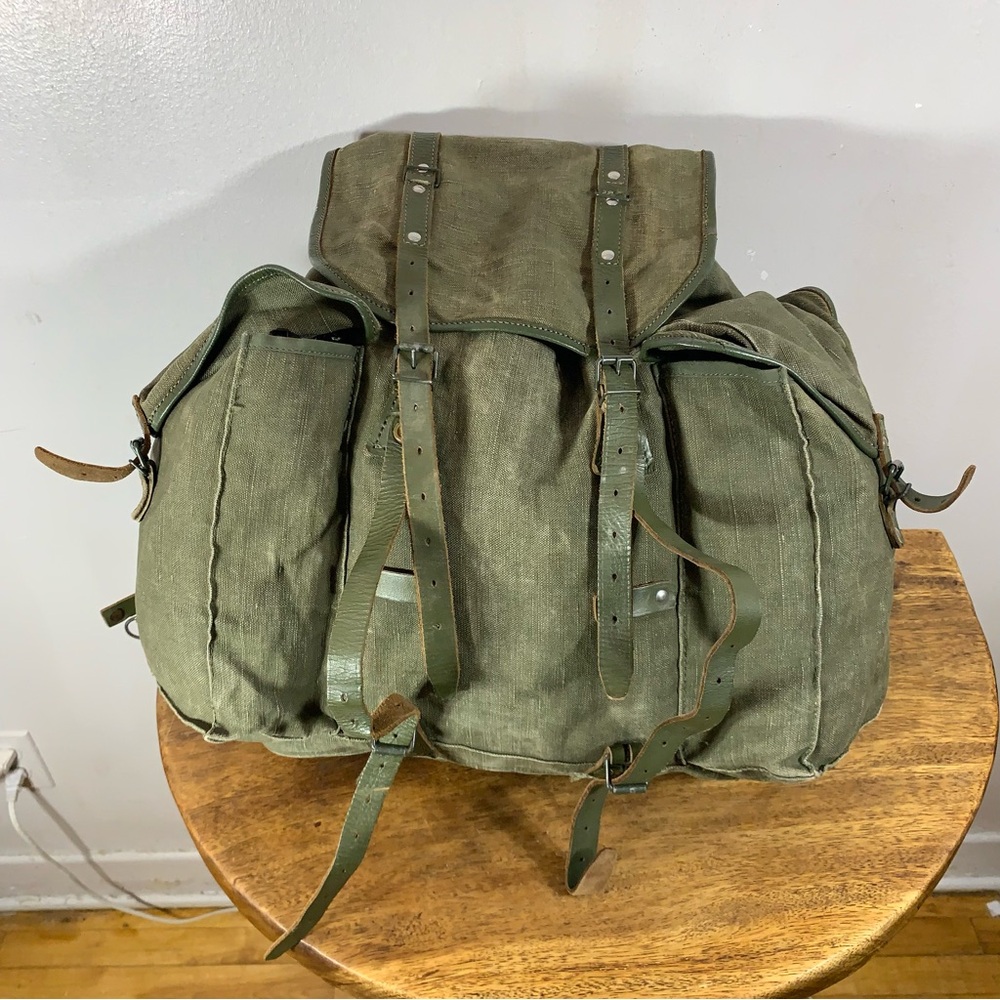 Army style hiking backpack, unisex - Picture 2 of 11